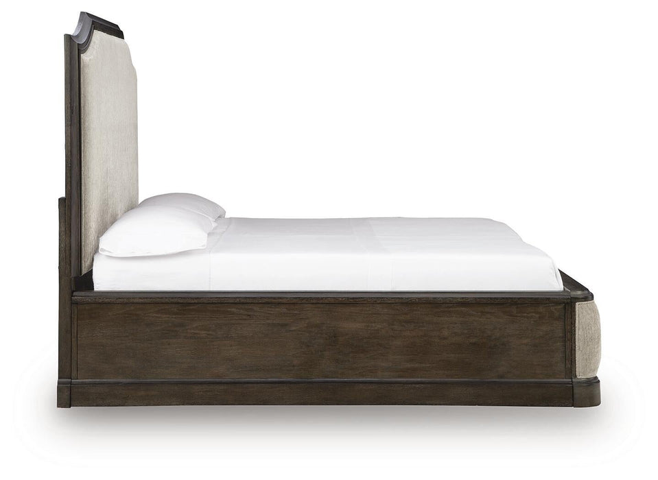 Wickenger King Upholstered Panel Bed
