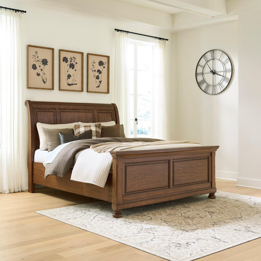 Zackaryn Queen Sleigh Bed