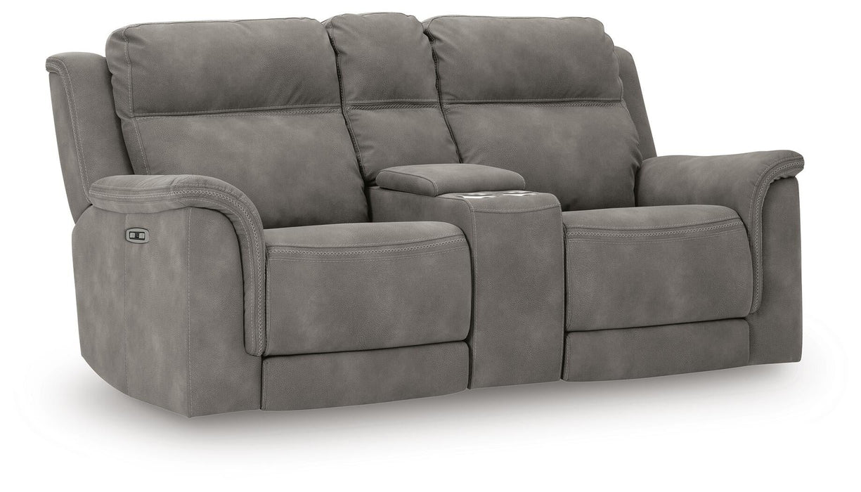 Next-Gen Durapella PWR REC Loveseat/CON/ADJ HDRST