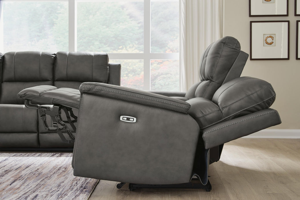 Bleckley PWR REC Sofa with ADJ Headrest
