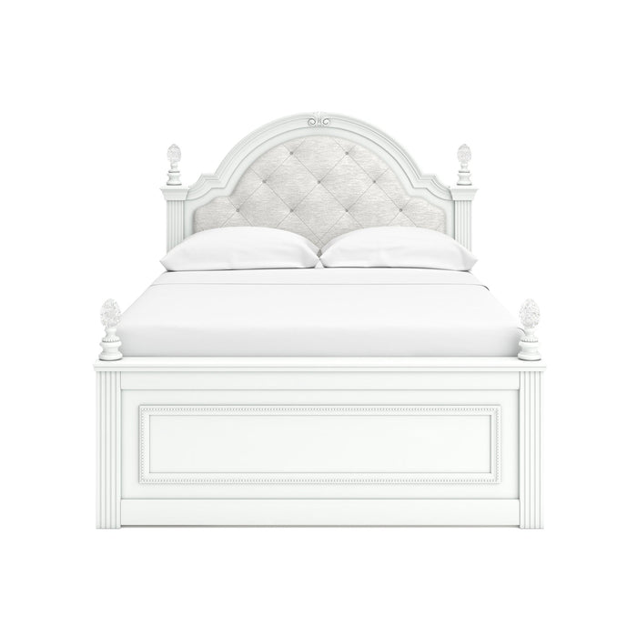 Kozlani Full Upholstered Panel Bed with Storage